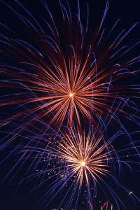 Fireworks at Jacksonville Elementary School, Maryland