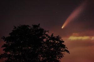 An Image of Comet Neowise from the Maryland Countryside